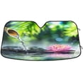 thumbnail image 1 of GZHJMY Zen Garden Water Lilies Car Windshield Sunshade Front Auto Sun Shield Shade Visor Vehicle Accessories, 55" × 27.6"（655）, 1 of 7