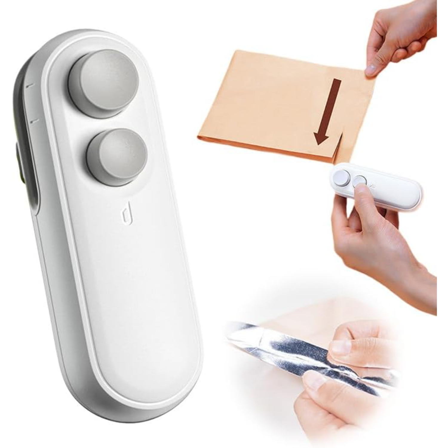 GZHOUFDXINX 2024 New Portable Rechargeable Mini Bag Sealer for Sealing