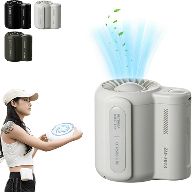 GZHOUFDXINX Cool Ergonable Clip Fan with Under Shirt Attachment for