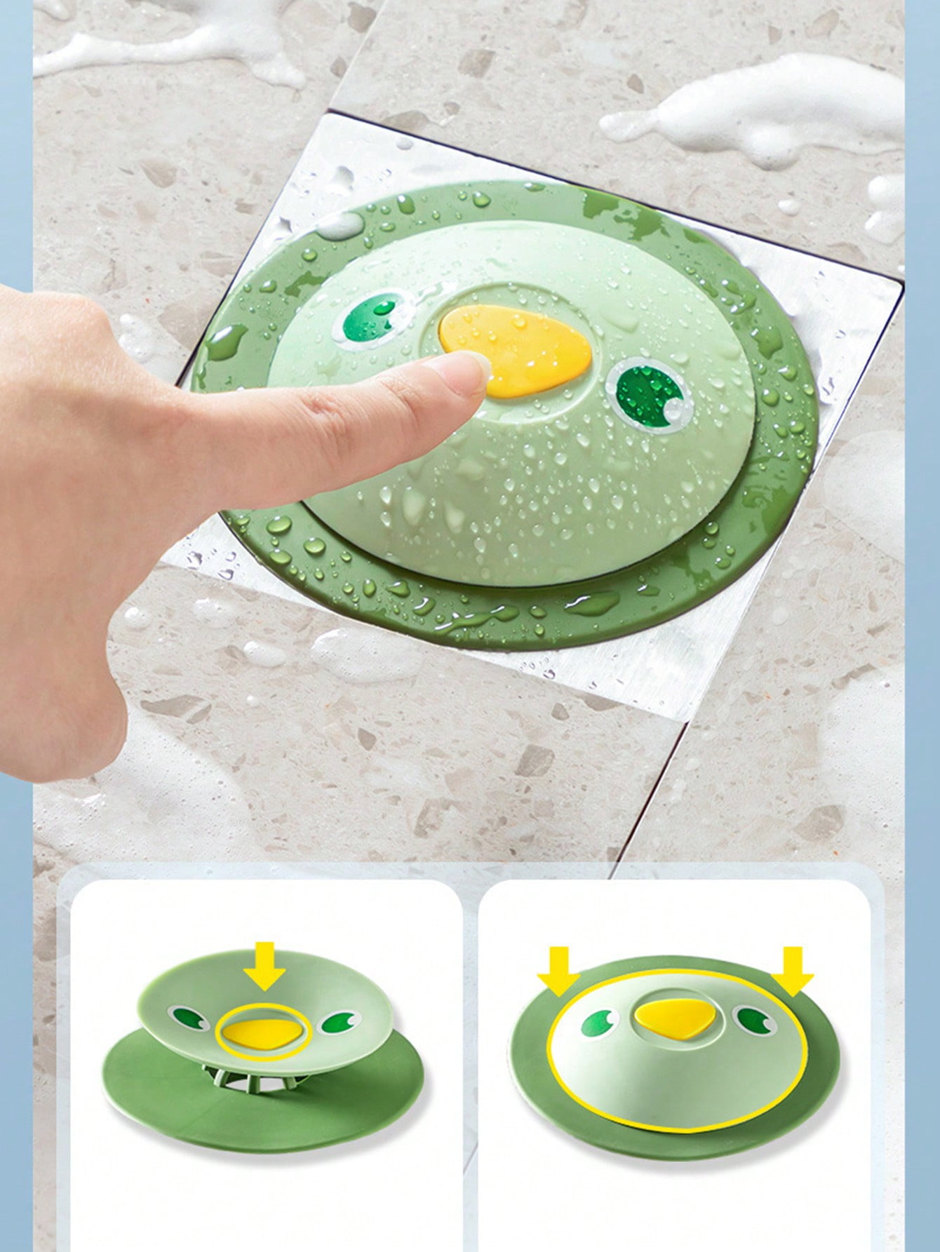 GZHOUFDXINX Deodorant Floor Drain Cover with InsectProof Design for