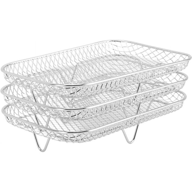 GZHOUFDXINX Round Stainless Steel Stackable Dehydrator Rack for Instant