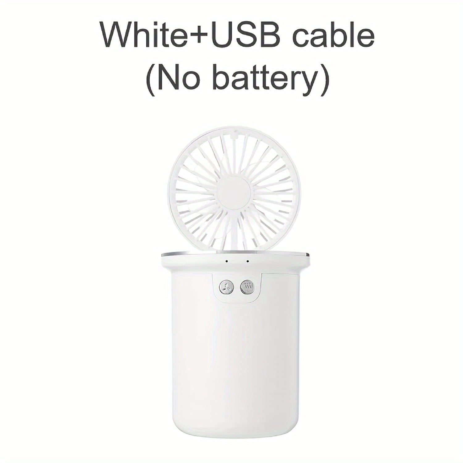 GZHOUFDXINX Small Water Spray Mist Cooler Stand Fan Portable