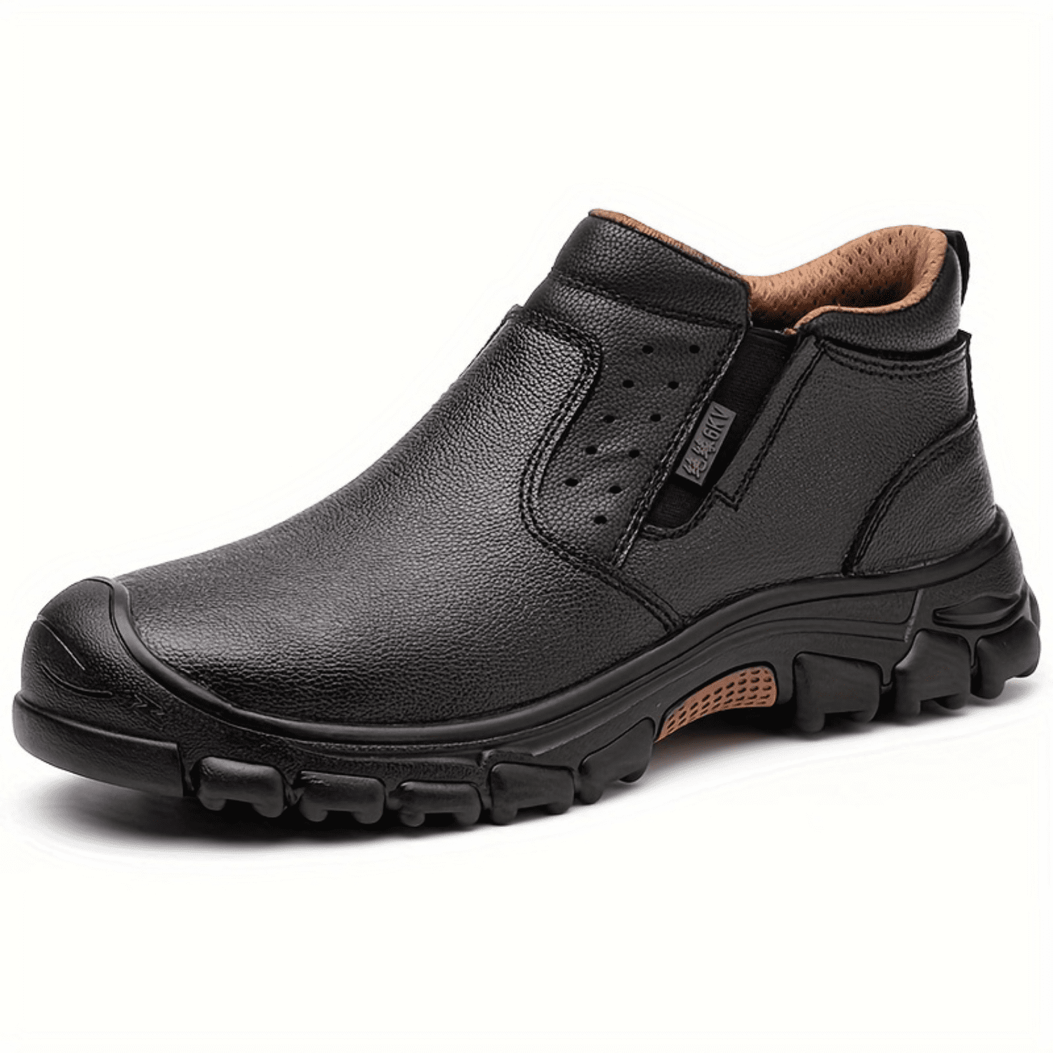 GZHOUFDXINX Mens Premium Split Cowhide Safety Work