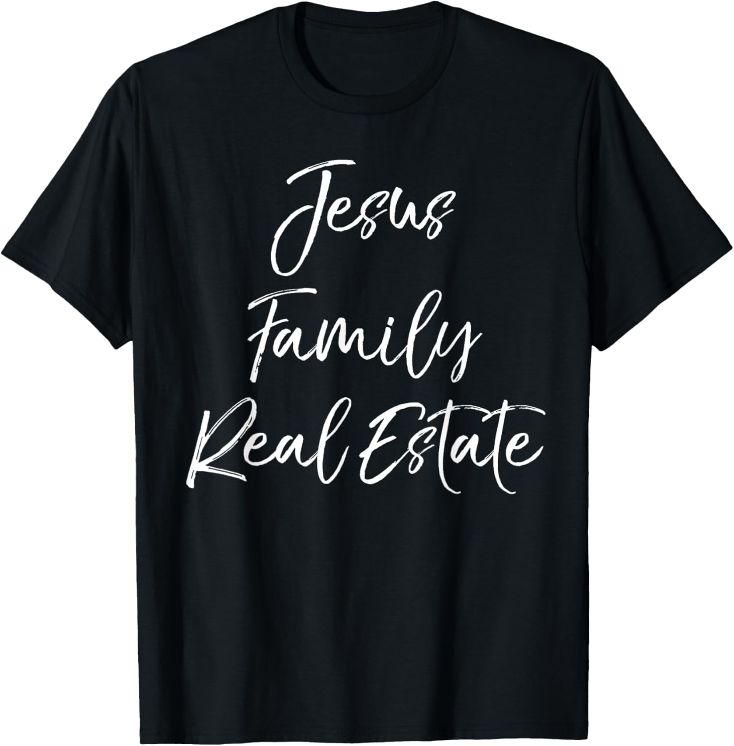 GZHY Christian Realtor Gift Faith Cute Jesus Family Real Estate graphic