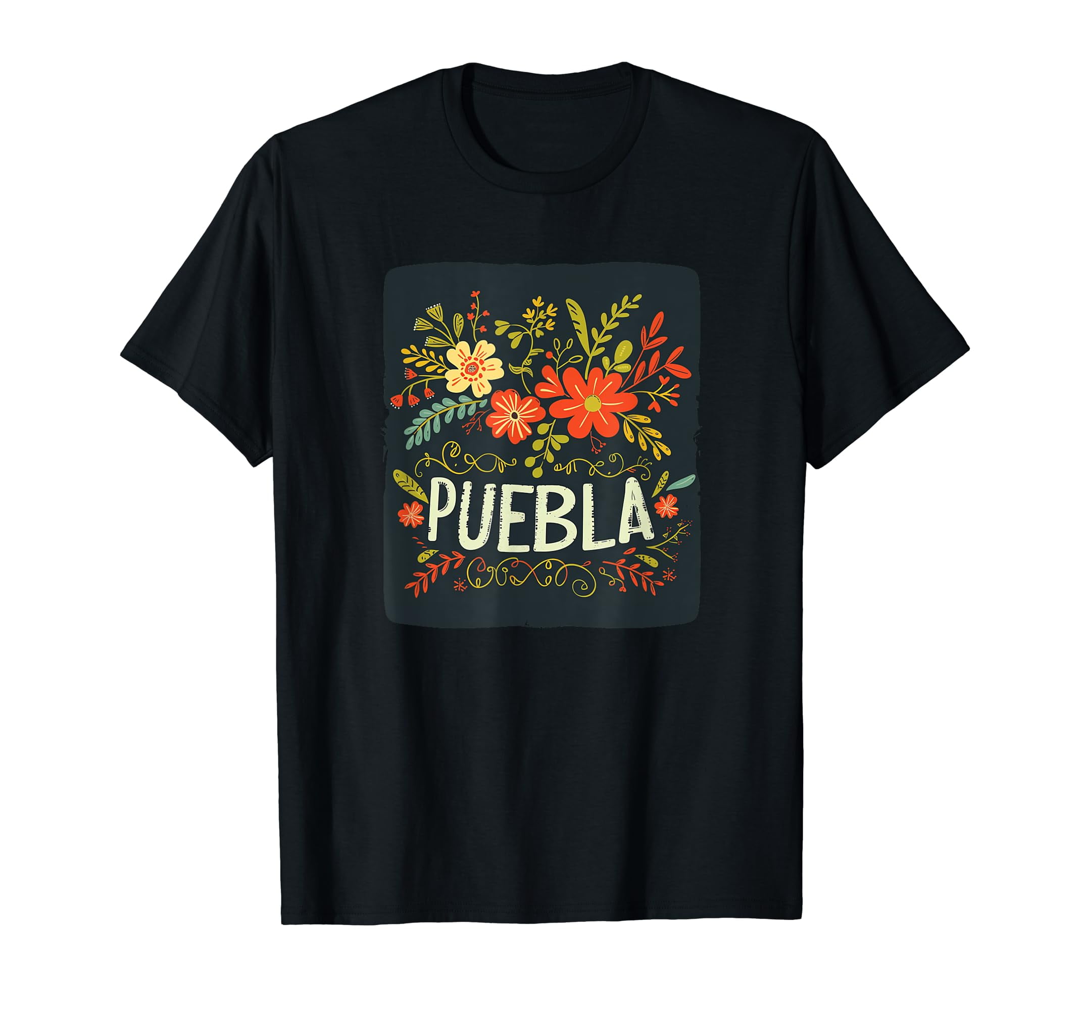 GZHY Cute Puebla Costume for Wildflowers and Flowers Fans Casual Shirts