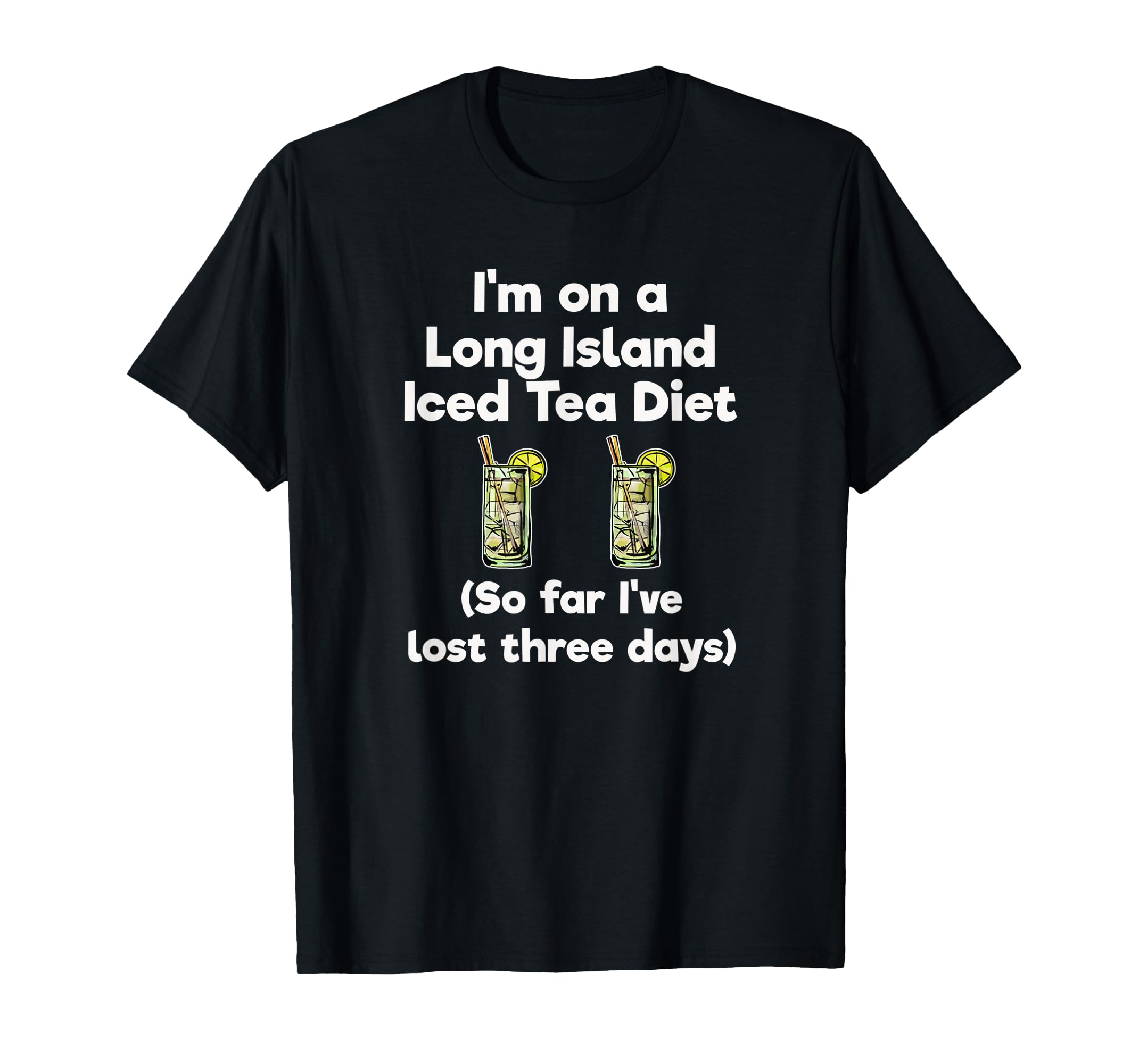 GZHY Long Island Iced Tea Shirt Funny Diet2XL