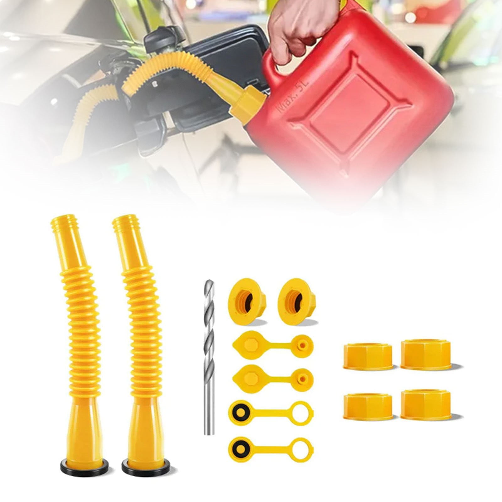 GZJCKJY 2024 Upgrade Replacement Retractable Nozzle Gas Tank Nozzle