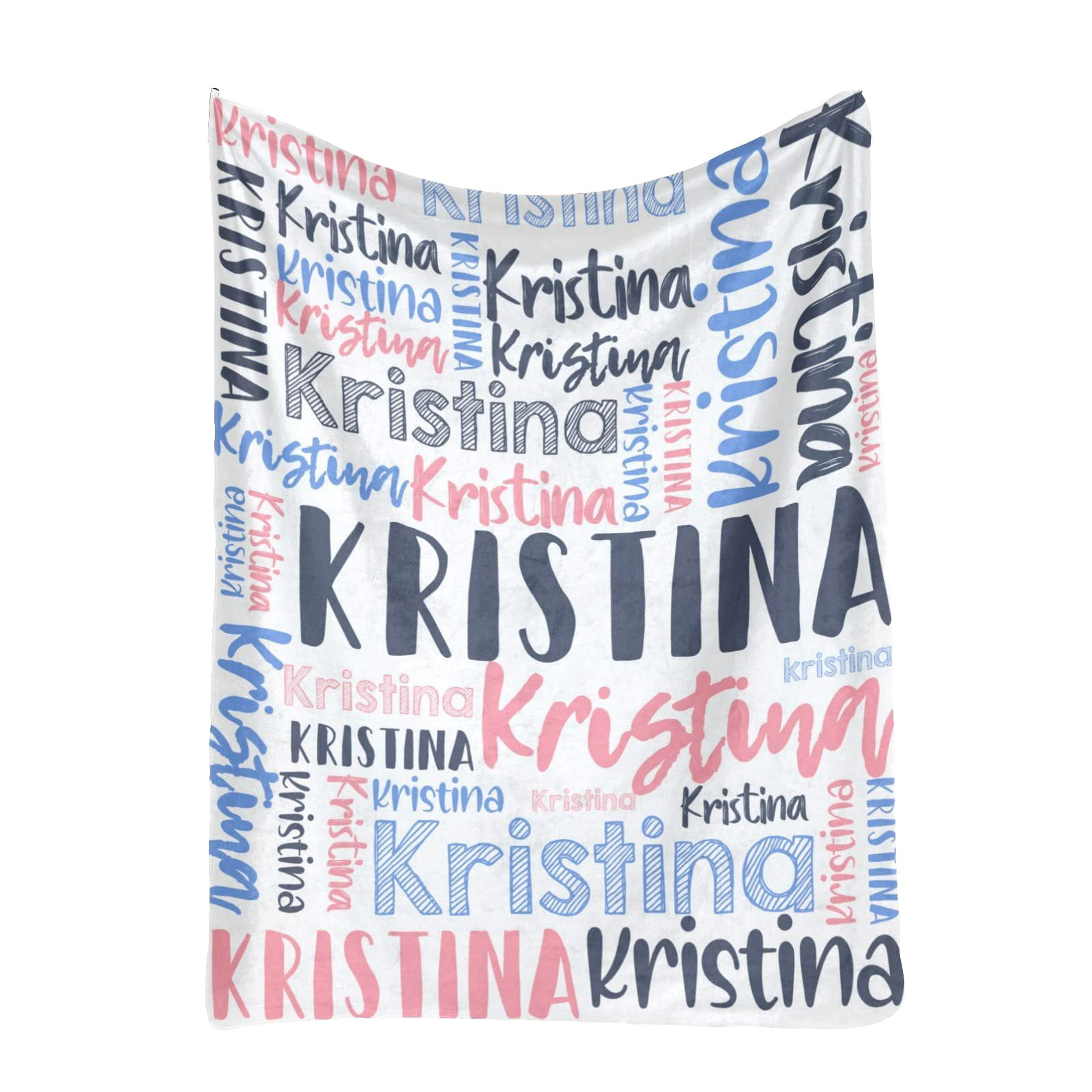 GZJCKJY Personalized Baby Blanket With Name for Kids，Custom Kids