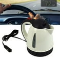 GZJCKJY Portable Car Electric Kettle Road Trip Travel 12V 1000Ml Travel