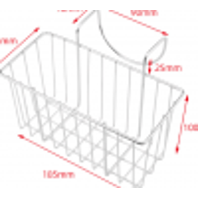 CYXLFZH Stainless Steel Sink Basket Kitchen Storage Basket Sink Storage