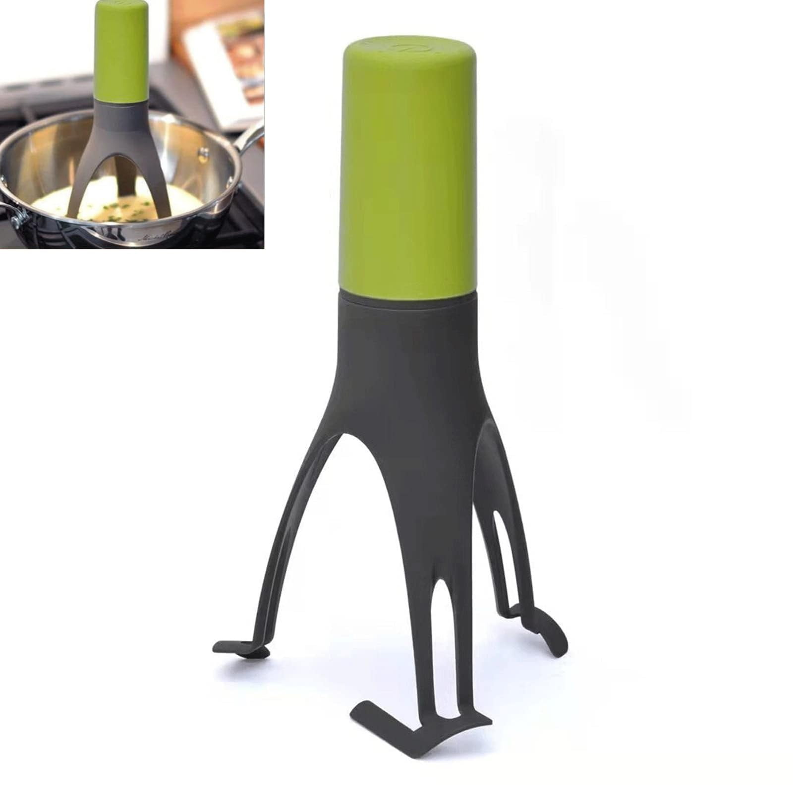 GZJCKJY Triangle Egg Whisk Pan Stirrer Electric Triangle Automatic Pan