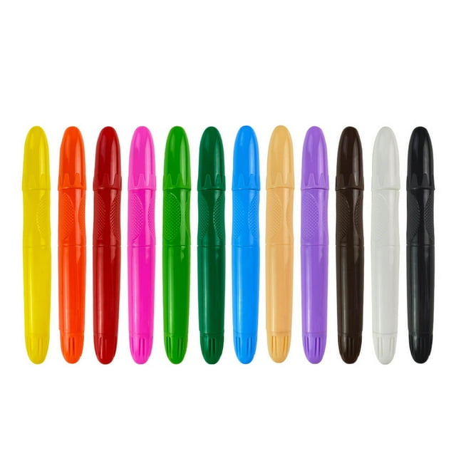 GZKN 12Pcs Face Body Paint Sticks Kit 12 Color WaterBased Easy Clean
