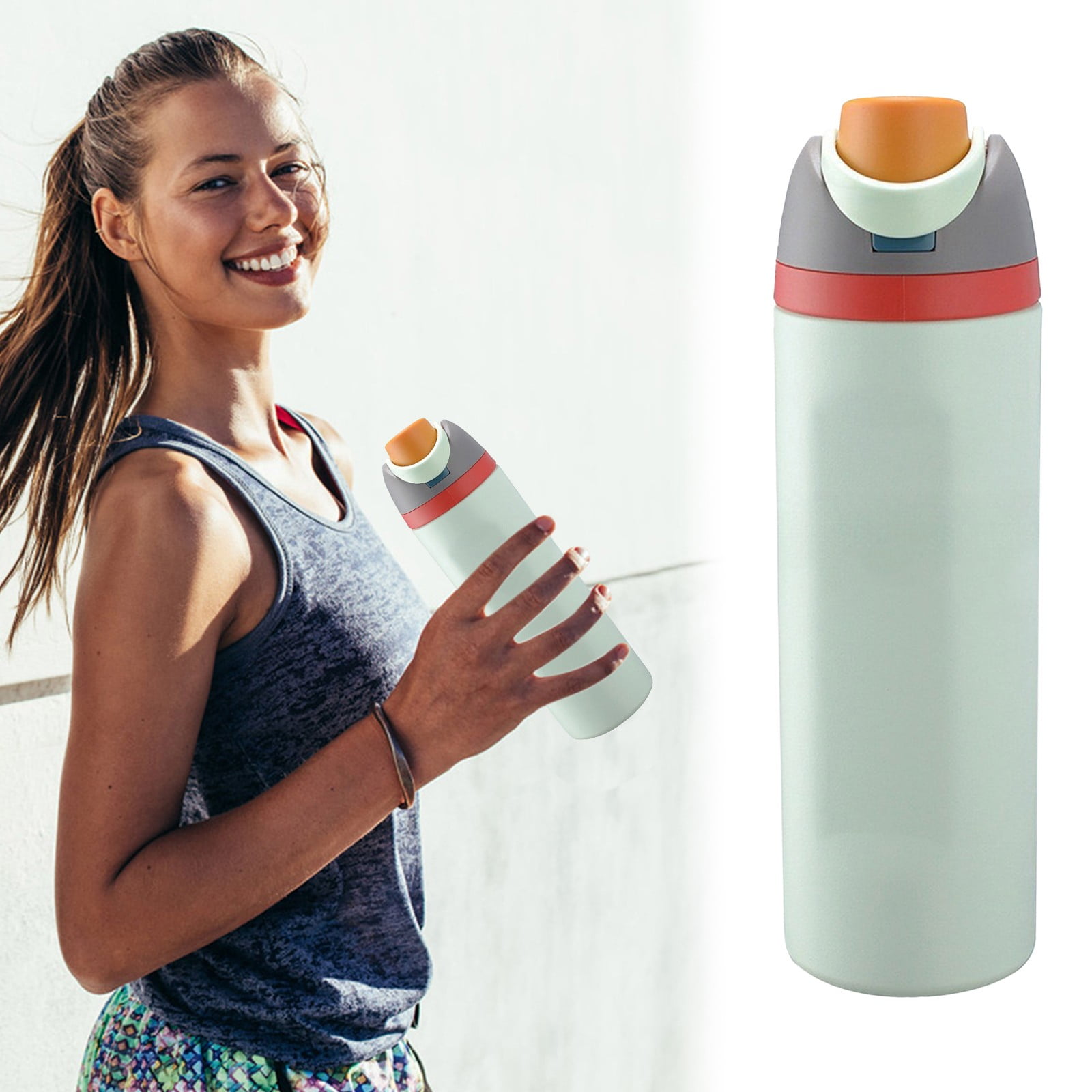 GZQJFMY Owala Freesip Insulated Stainless Water Bottle Sports Water Cup