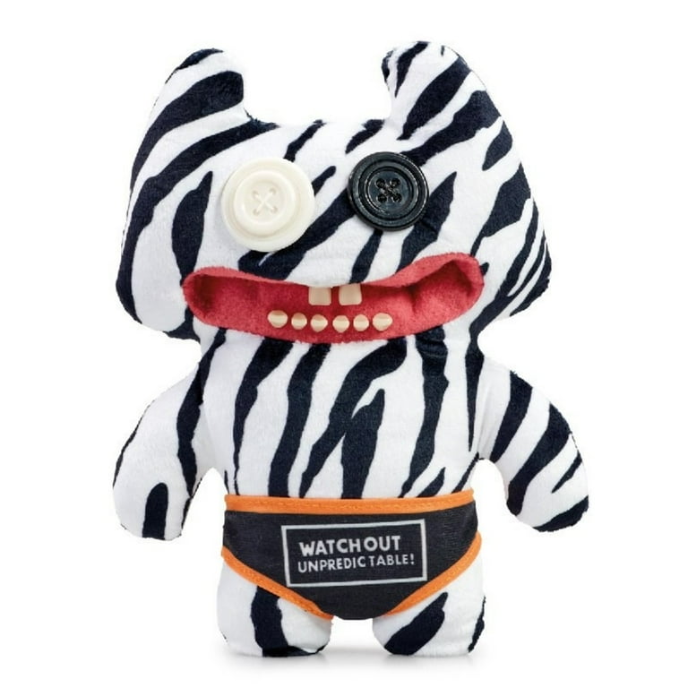 GZSL Fugg-ler Plush Toys, Fugg-ler Glow-in-the-Dark Series - Zebra