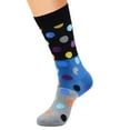 thumbnail image 1 of GZWYHT Ankle Socks,Crew Socks Men Casual Dot Print Cotton Pattern Lady Socks Tube Comfortable Socks Dress Socks,Cotton Socks,Mens Socks Gray, 1 of 2