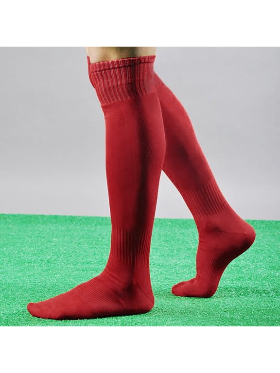 Ankle Socks,Crew Socks Over Knee Long Socks Men Sock RD Football Sport Baseball Soccer High Socks Dress Socks,Mens Socks, Red