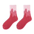 thumbnail image 1 of GZWYHT Ankle Socks,Crew Socks Womens Fuzzy Socks Slipper Winter Fluffy Cabin Warm Soft Coral Fleece Comfy Wave Print Mid Socks Home Socks Fuzzy Socks,Dress Socks, G, 1 of 4