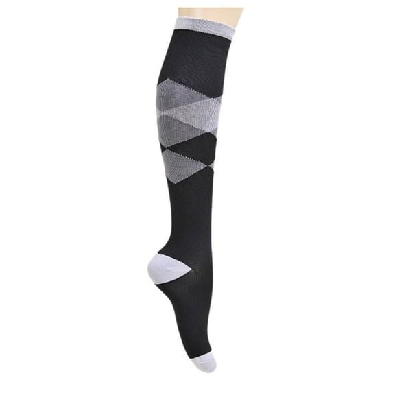 GZWYHT Ankle Socks,Running Socks Adult's Pringted Sports Socks Casual Fitness Elastic Stockings Crew Socks,Dress Socks, B