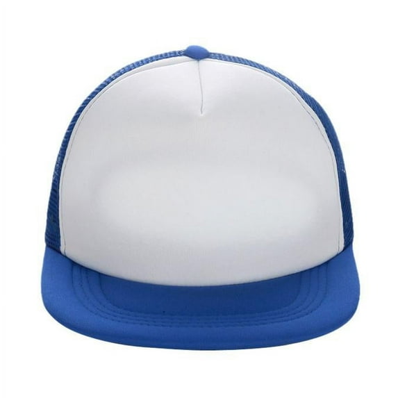 GZWYHT Baseball Caps,Trucker Hats Unisex Mesh Baseball Cap Hat Blank Visor Hat Adjustable Running Hat,Unisex Baseball Cap Blue