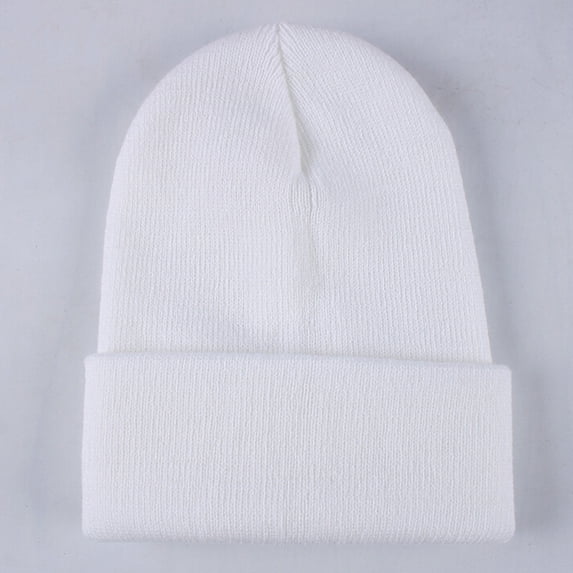 GZWYHT Baseball Caps,Trucker Hats Unisex Slouchy Knitting Beanie Hip Hop Cap Warm Winter Ski Hat Running Hat,Unisex Baseball Cap White