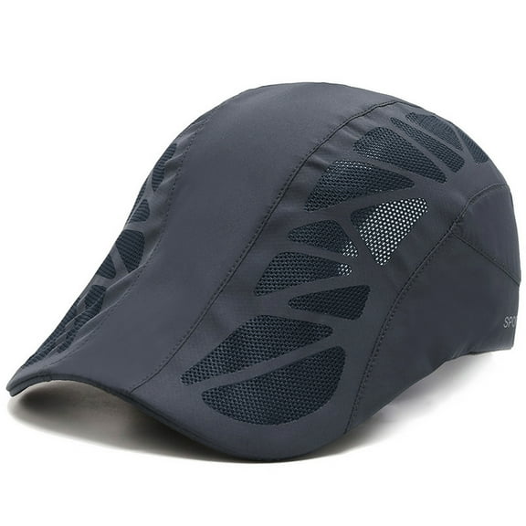 GZWYHT Baseball Caps,Trucker Hats Vintage Cotton Washed Adjustable Baseball Caps Men Unstructured Low Profile Plain Classic Retro Dad Hat Running Hat,Unisex Baseball Cap Dark Gray