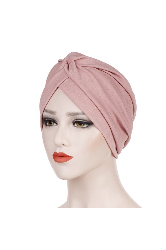 Baseball Caps,Trucker Hats Women Solid India Hat Muslim Ruffle Cancer Chemo Beanie Turban Wrap Scarf Cap Running Hat,Unisex Baseball Cap Pink