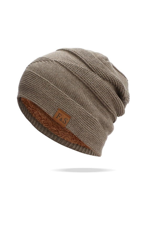 Beanies,Beanie Hats Men Womens Autumn And Winter Fashion Warm Pullover Hat Stacking Cap Ear Protection Cap Frost Proof Cap Winter Hats,Hats for Women Khaki