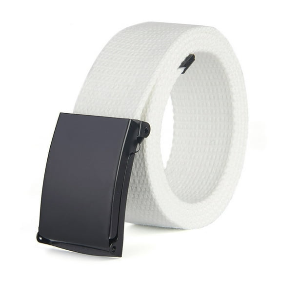 GZWYHT Belts for Women,Western Belts Men Women Fashion Waist Belt Narrow Stretch Dress Belt Pants Belt Buckle Canvas Waistband Work Belt,Womens Belt,Waist Belt A