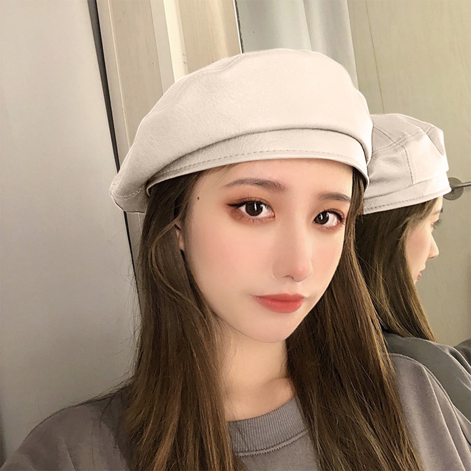 GZWYHT Beret Hats,French Style Beanie Hats Women Beret Hat 