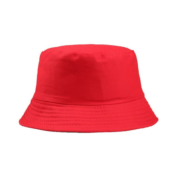 GZWYHT Bucket Hats,Sun Hats Cap Outdoors Wild Fisherman Women Fashion Unisex Sun Men Hat Baseball Caps Wide Brim Hats,Beach Hats Red