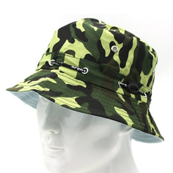GZWYHT Bucket Hats,Sun Hats Mens And Womens Summer Fashion Casual Sun Protection Shade Go Out To Play Fisherman Hat Basin Hat Wide Brim Hats,Beach Hats Army Green