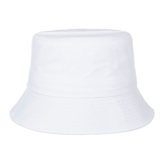 GZWYHT Bucket Hats,Sun Hats Women Men Sunscreen Sun Protection Outdoor Solid Color Fisherman's Hat Basin Cap Wide Brim Hats,Beach Hats White
