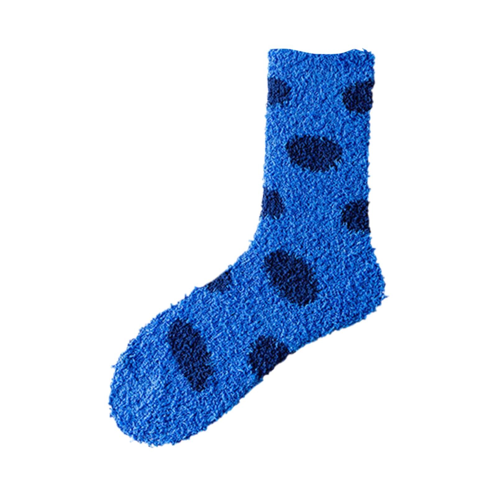 GZWYHT Crew Socks,Fuzzy Socks Coral Fleece Socks Children's Home Floor ...