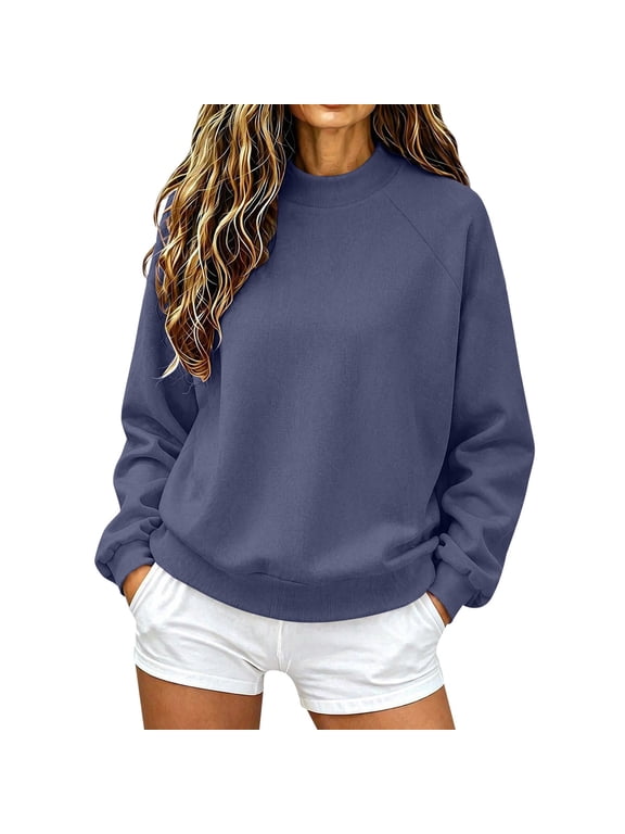 Crewneck Sweatshirts Women Mom Sweatshirt Comfort Sweatshirt Nurse Sweatshirt Camping Sweatshirts Teacher Sweatshirt Gym Sweatshirt Womens Sweatshirts No Hood Summer Sweatshirt,Gray,S