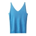 thumbnail image 1 of GZWYHT Formal Tops For Women，Evening V Neck Sleeveless Glitter Tank Stylish Comfy Cute Party Club Western Shirts For Women, 1 of 4
