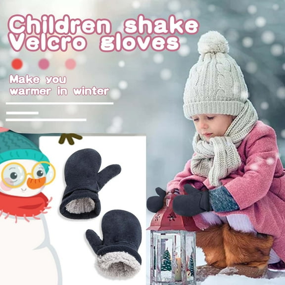 GZWYHT Gloves for Cold Weather,Cotton Gloves Baby Winter Gloves Newborn Girls And Boys Baby Fleece Gloves Keep Warm(4-7years) Winter Gloves,Work Gloves,Gloves for Women F