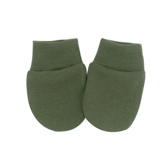 GZWYHT Gloves for Cold Weather,Cotton Gloves Newborn Baby Mittens Infant Toddler Gloves No Scratch Mittens Unisex Cotton Gloves For 0-6 Months Baby Boys Girls Winter Gloves,Work Gloves Army Green