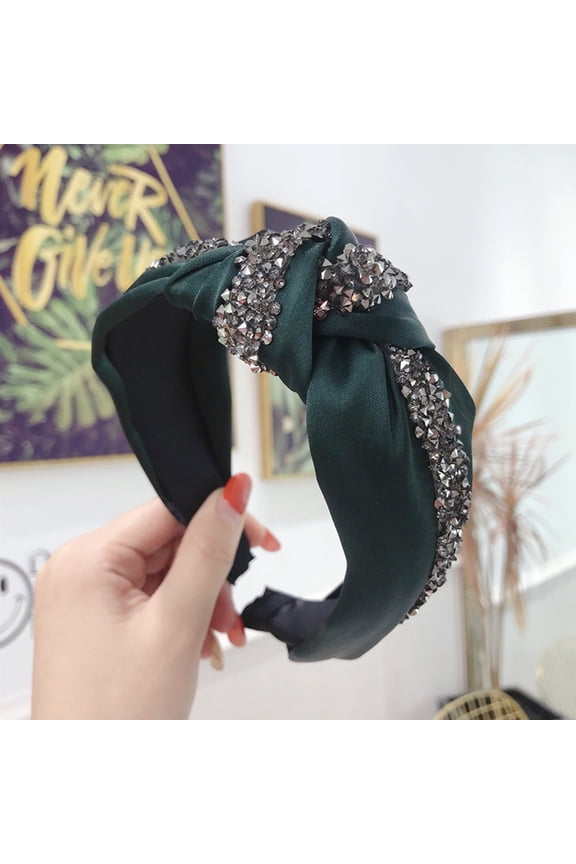 Headbands for Women,Hair Accessories Fashion Bow Knot Hairband Women Hair Head Hoop Simple Sweet Girls Hair Headband Hair Bands,Hair Ties,Workout Headbands Army Green