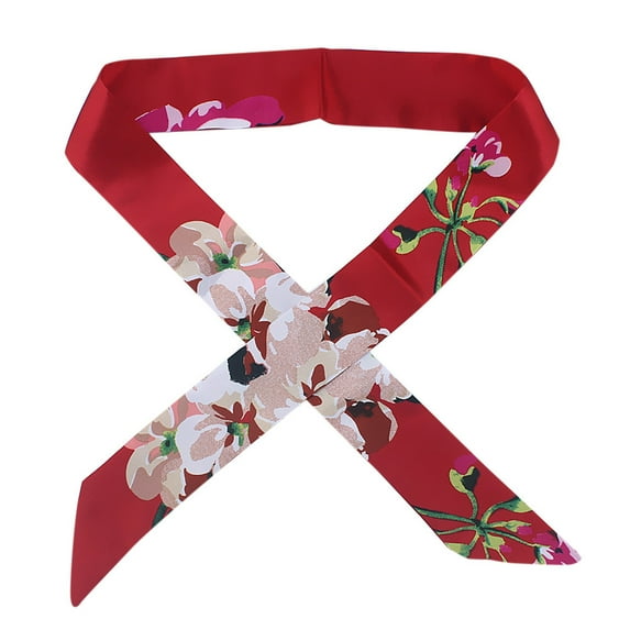 GZWYHT Headbands for Women,Hair Accessories Fashion Ladies Satin Ribbon Bag Hat Headband Tied Handle Small Ribbon Scarf Hair Bands,Hair Ties,Workout Headbands C