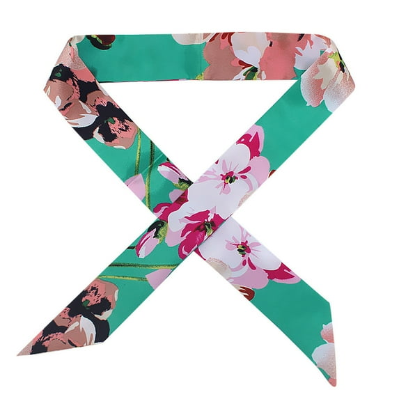 GZWYHT Headbands for Women,Hair Accessories Fashion Ladies Satin Ribbon Bag Hat Headband Tied Handle Small Ribbon Scarf Hair Bands,Hair Ties,Workout Headbands A