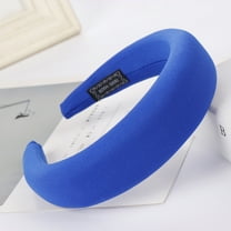 GZWYHT Headbands for Women,Hair Accessories Fashion Sponge Hairband Women Hair Head Hoop Simple Sweet Girls Hair Headband Hair Bands,Hair Ties,Workout Headbands Blue