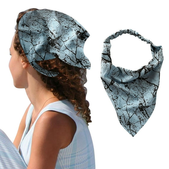 GZWYHT Headbands for Women,Hair Accessories Floral Hair Bandanas Head Kerchief Women Bandana Print Hair Scarf Triangle Hair Kerchief With Ties Head Scarf Hair Bands,Head Scarf,Hair Ties L