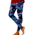GZWYHT Leggings for Women,Petite Pants,Patriotic High Waist Fourth Of