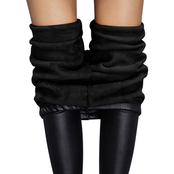 GZWYHT Leggings for Women,Petite Pants,Womens Faux Leather Leggings Stretch High Waisted Pleather Pu Pants& Warm Pants,Tights for Women,Pants for Women,Leather Pants,C,XL