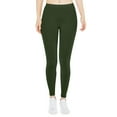 thumbnail image 1 of GZWYHT Leggings for Women,Yoga Pants Women,Women Low Waisted Opaque Soft Yoga Waisted Slim Pants Solid Length Pants,Tights for Women,Pants for Women,Work Pants,Army Green,L, 1 of 4