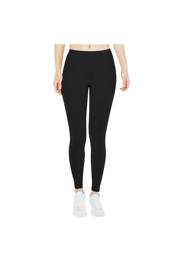 Leggings for Women,Yoga Pants Women,Women Low Waisted Opaque Soft Yoga Waisted Slim Pants Solid Length Pants,Tights for Women,Pants for Women,Work Pants,Black,XL