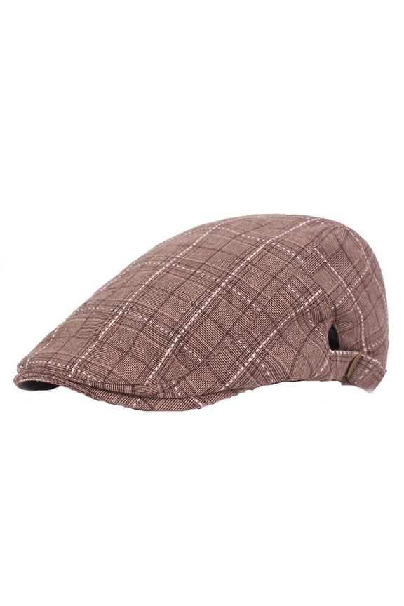 Men Cotton Newsboy Cap,Fashion Cotton Flat Cap Womens Cabbie Driving Beret Hats Unisex-Adult Hooligan Snap Cap Cotton Flat Ivy Gatsby Driving Hat Cap