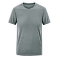 thumbnail image 1 of GZWYHT Mens T-Shirts,Compression Shirt Men's Summer Casual Outdoor T-shirt Plus Size Sport Fast-Dry Breathable Tops Tshirts Shirts,Workout Shirts Grey 7XL, 1 of 5