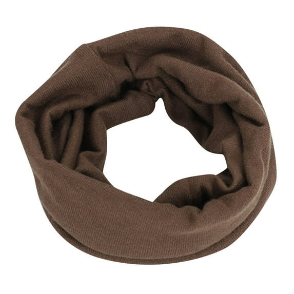 GZWYHT Neck Gaiter,Neckerchief Autumn And Winter Warm Scarf Pure Cotton Scarf Single Layer Light Neck Warm Scarves for Women Lightweight,Clearance,Womens Scarves Coffee
