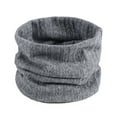 thumbnail image 1 of GZWYHT Neck Gaiter,Neckerchief Winter Wool Knitted Neck Scarf Warm Scarf Mens And Womens Neck Scarf Scarves for Women Lightweight,Clearance,Womens Scarves Grey, 1 of 4